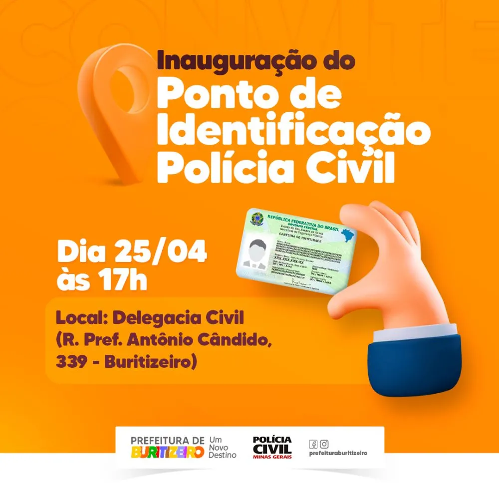 Prefeitura de Buritizeiro Inaugura Novo Posto de Identificação na Delegacia da Polícia Civil